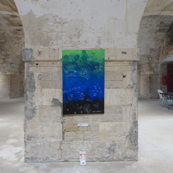Oeuvre
                Bleuceanvert pendant le 8eme Festival d’Arts Actuels
                Ré-Oléron